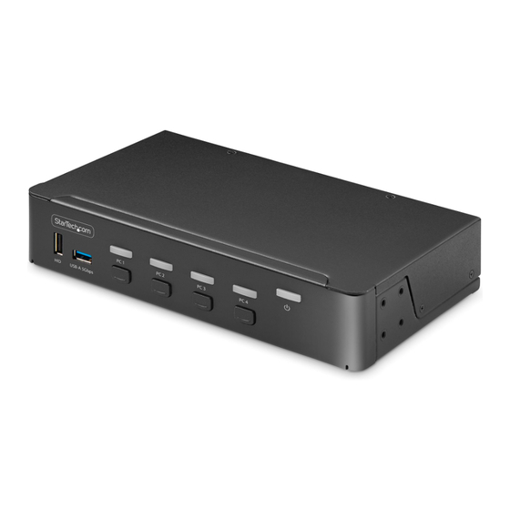 StarTech.com P4AD122-KVM-SWITCH Quick Start Manual