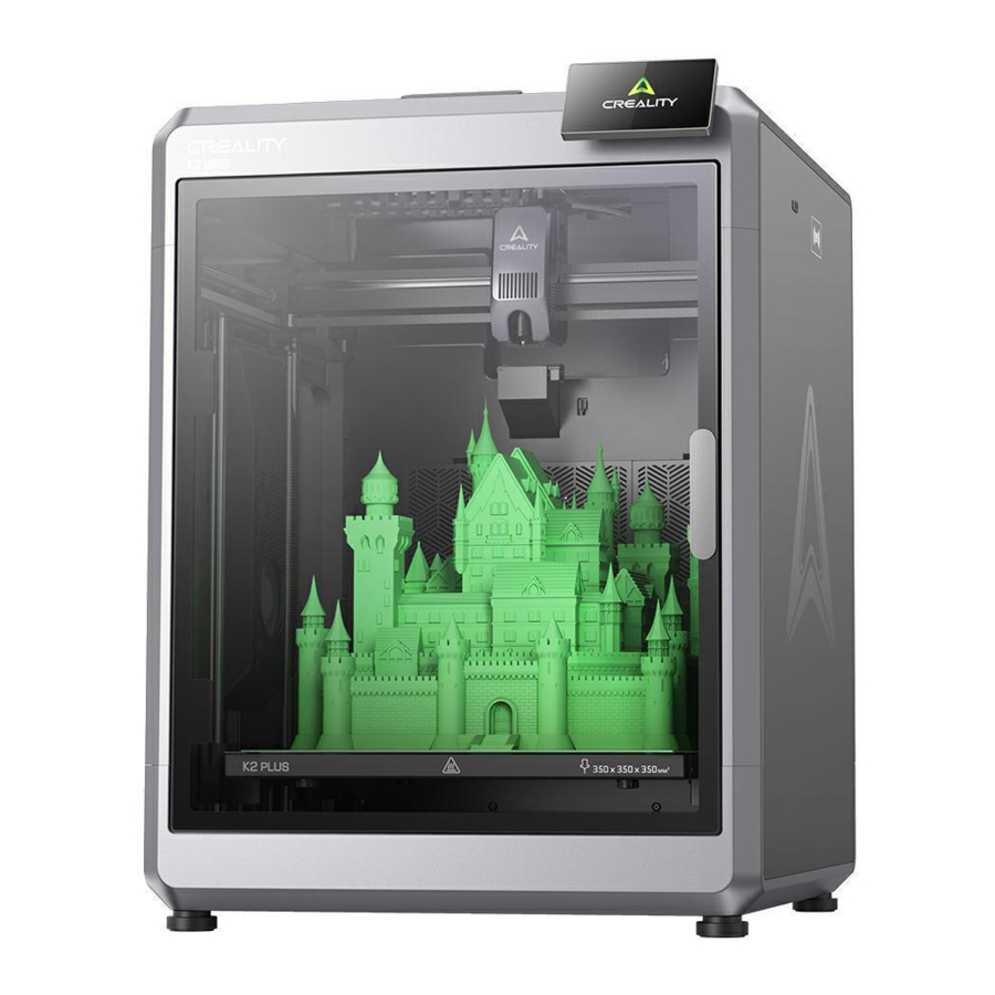 Creality K2 Plus Manual