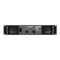 CREST AUDIO PL6001 Specifications