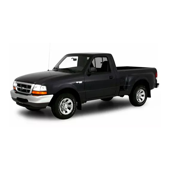 Ford 2000 Ranger Owner's Manual