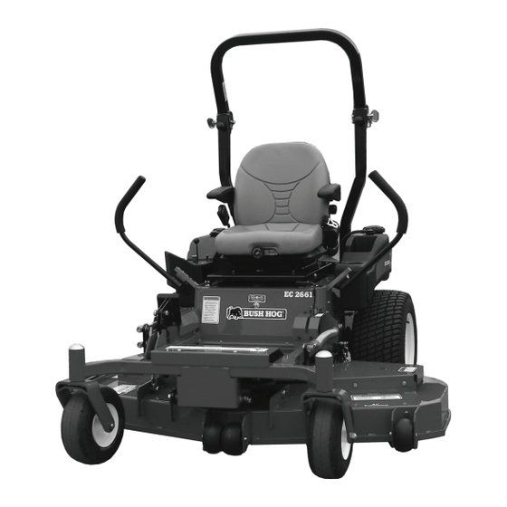 Bush Hog ESTATECOMMERCIALSERIES Operator's Manual