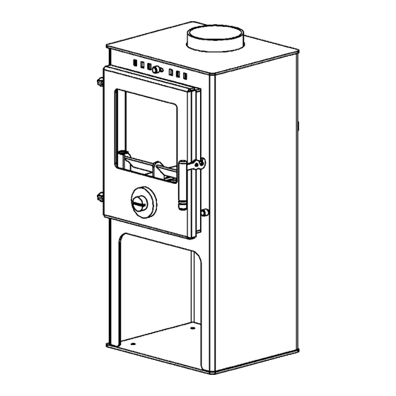 Mendip Stoves 5 standard Operating/Service Instructions Manual
