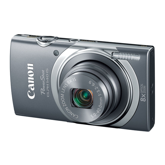 Canon PowerShot ELPH 150 IS User Manual