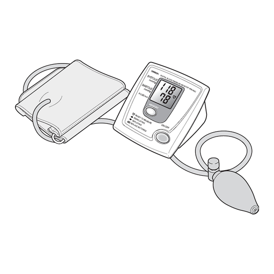 Omron HEM-432C Instruction Manual