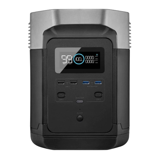 EcoFlow DELTA Max User Manual