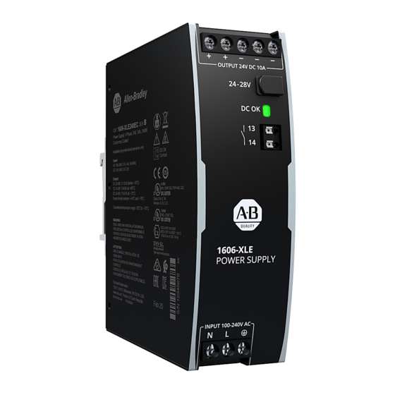 Rockwell Automation 1606-XLE480FPC Instruction Manual