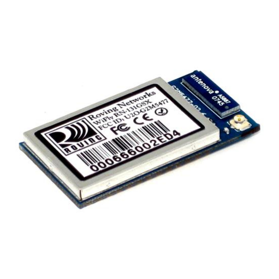 Roving Networks RN-131G Manual