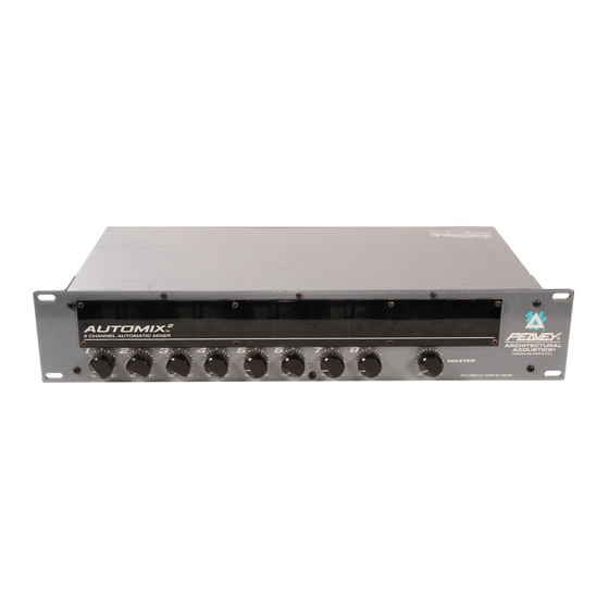 Peavey Automate User Manual