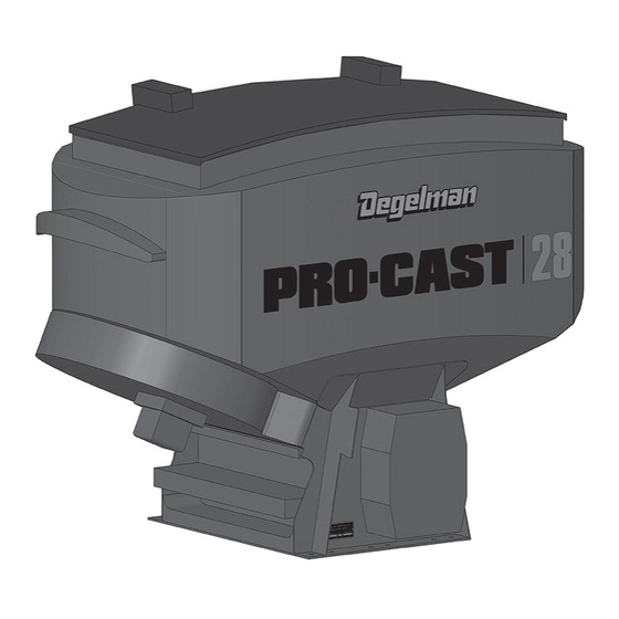 Degelman PRO-CAST 28 Operator's Manual