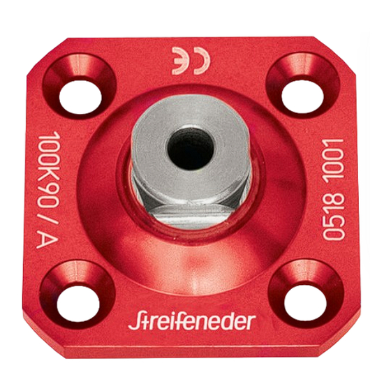 Streifeneder ortho.production 100K90/A Manuals