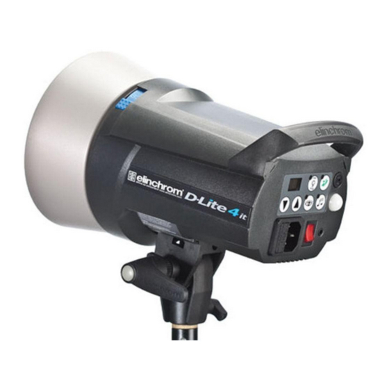 Elinchrom D-Lite 4 it Operation Manual