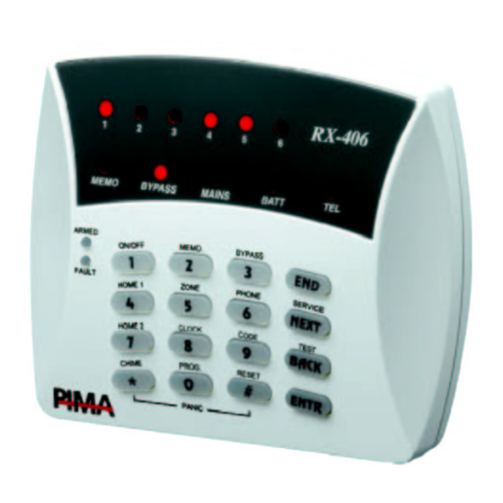 Pima N-406 User Manual