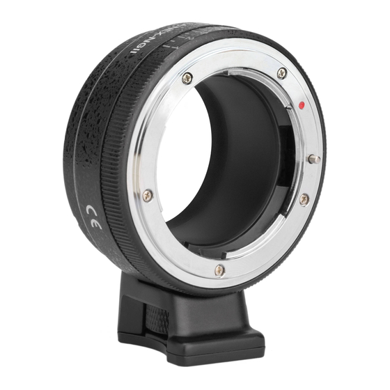 Vello LA-NEX-NGII Lens Adapter Manuals