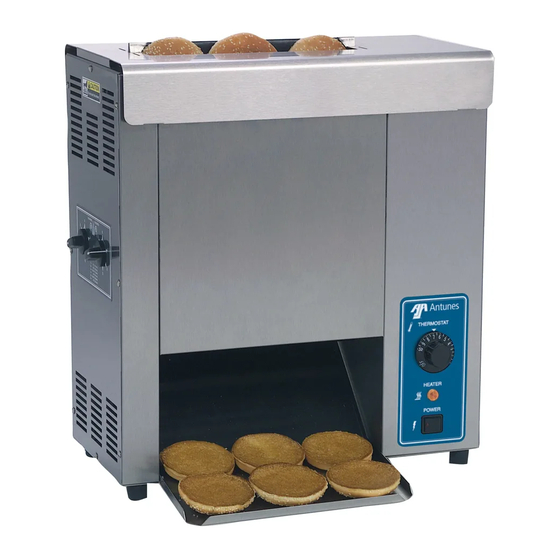 ANTUNES VCT1000CF TOASTER OWNER