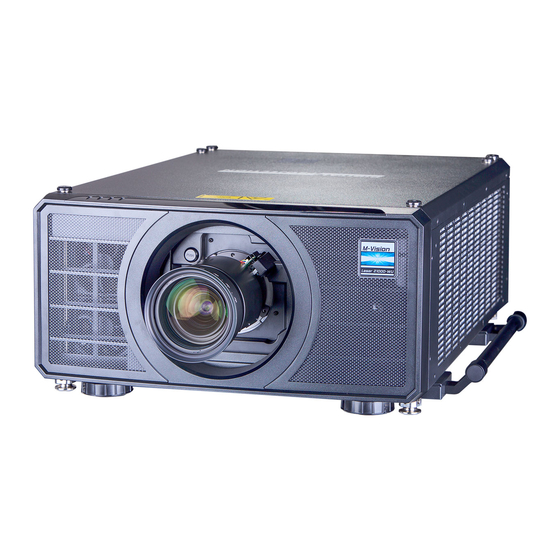 Digital Projection M-Vision Laser 21000 WU Important Information Manual