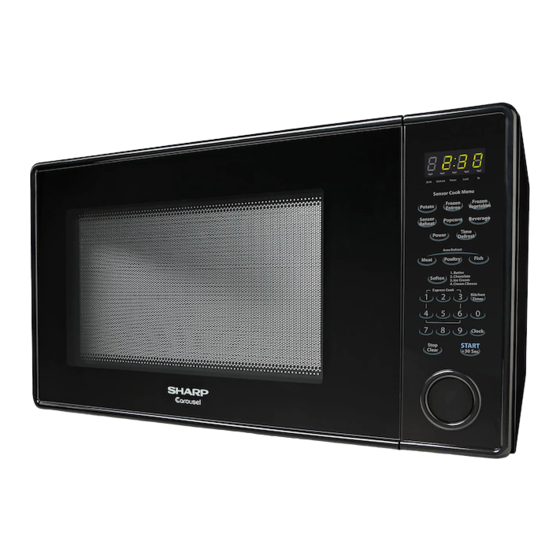 Sharp R-559Y Countertop Microwave Manuals