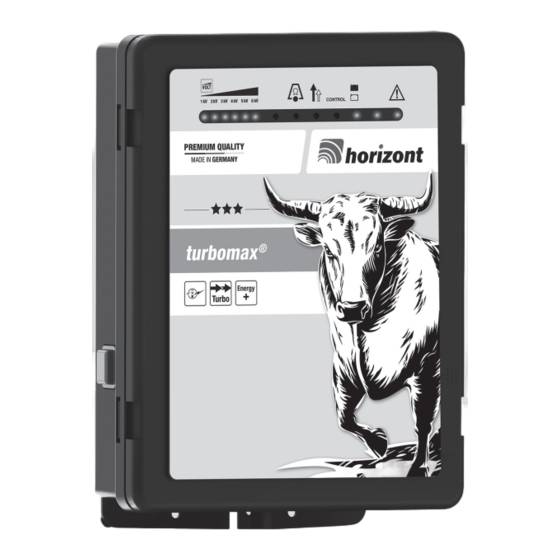 Horizont turbomax N1430 Instruction Manual
