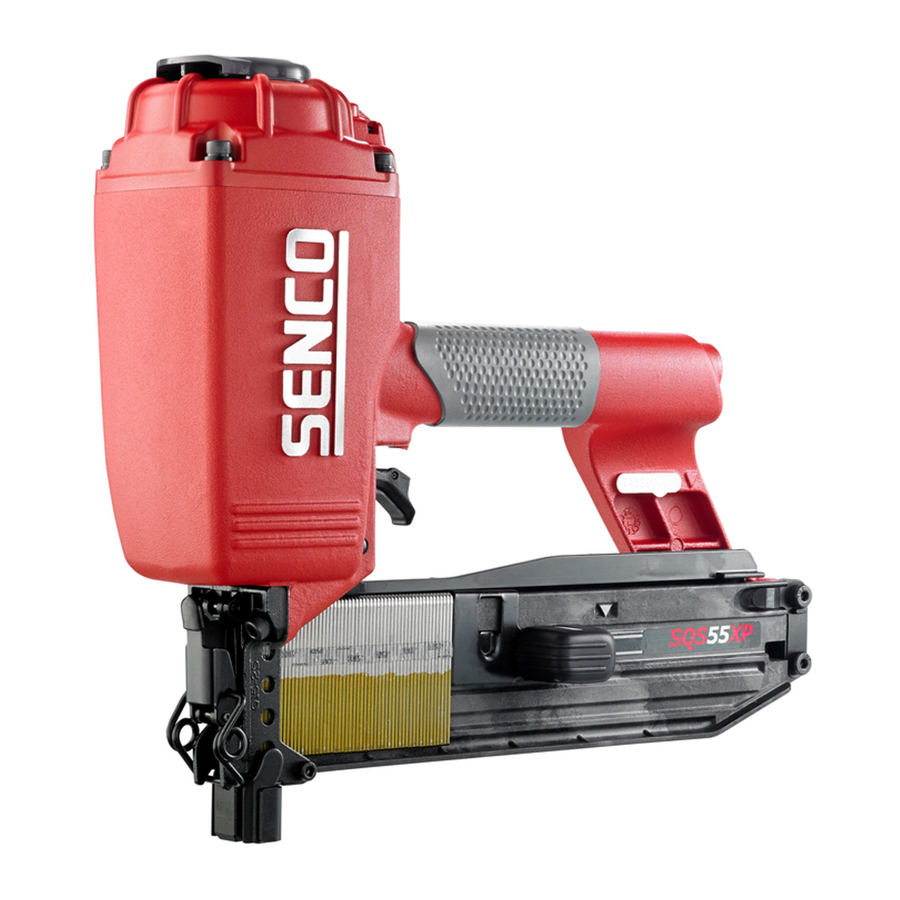 Senco SNS45XP / SNS50XP / SQS55XP - 7/16" Crown Staplers Manual