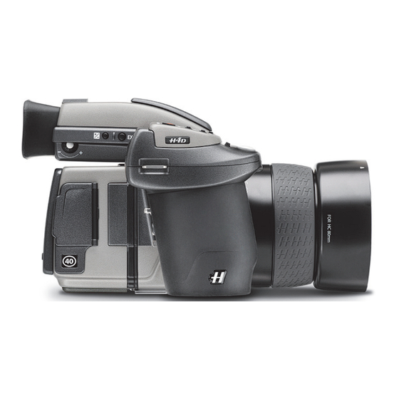 Hasselblad H4D-40 - BROCHURE V6 Brochure