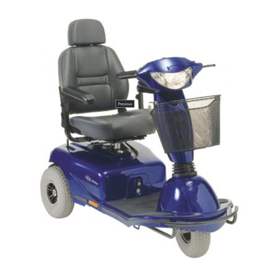Invacare Scooter Manuals