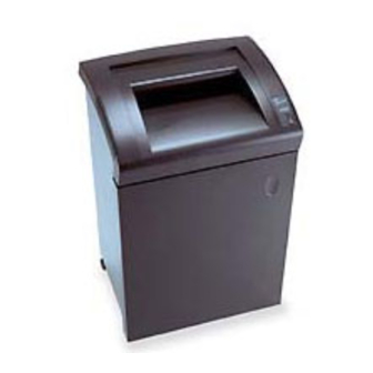 GBC Shredmaster 4260X Service Manual