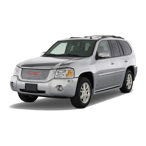 GMC Envoy 2009 Getting To Know Manual