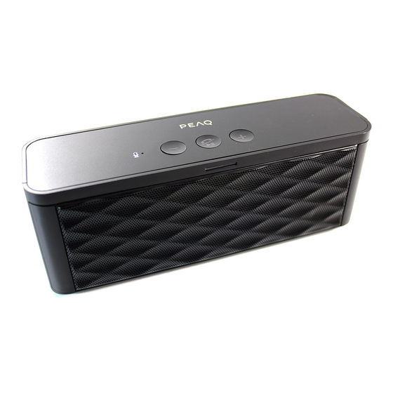 Peaq PPA80BT-B/W User Manual