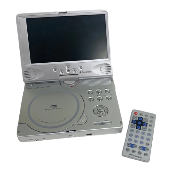 Polaroid PDV-0823A Operation Manual