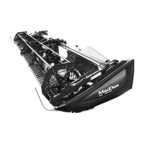 MacDon D65 Assembly Instruction Manual
