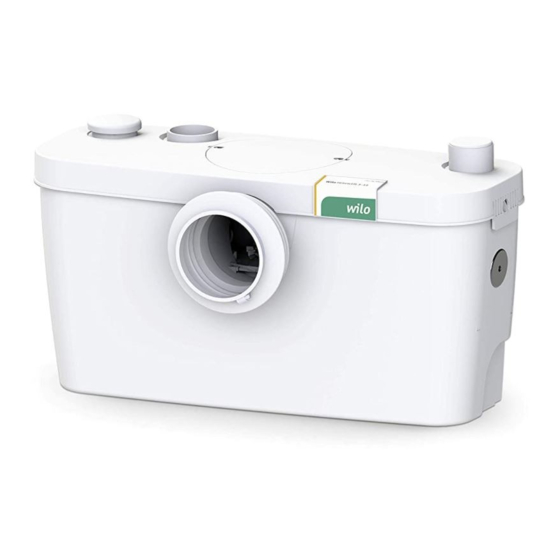 Wilo HiSewlift3-I35 Installation And Operating Instructions Manual