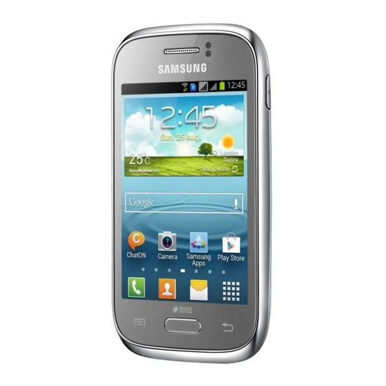 Samsung GT-S6313T User Manual