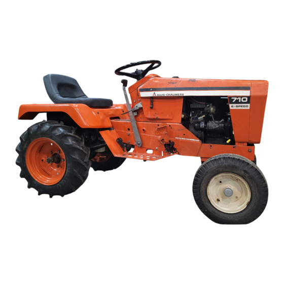 Allis-Chalmers 712H Operator's Manual