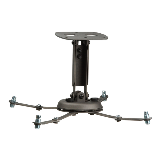 Premier Mounts Universal Projector Mount PBL-UMP Datasheet