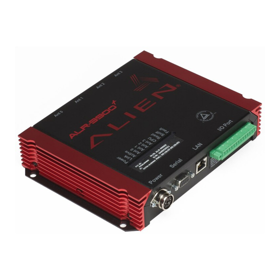 Alien ALR-9900 Hardware Setup Manual
