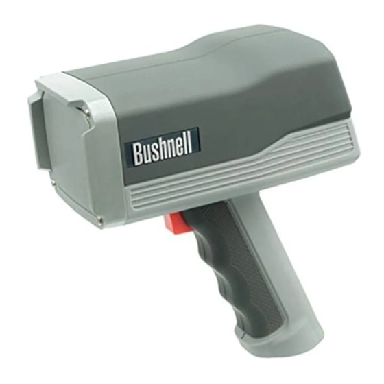 Bushnell Speedster III Manual