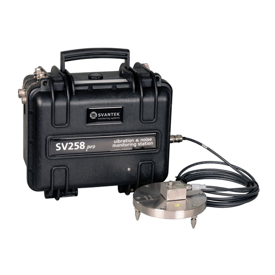 Svantek SV258 PRO User Manual