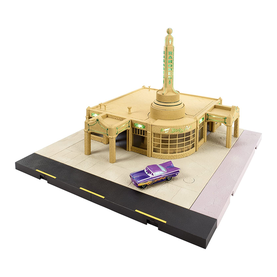 Mattel Disney PIXAR Cars FCP09 Instructions
