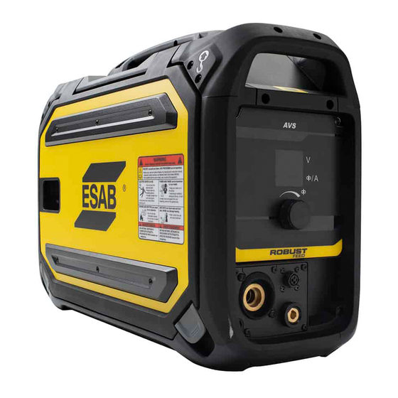 ESAB RobustFeed AVS Instruction Manual
