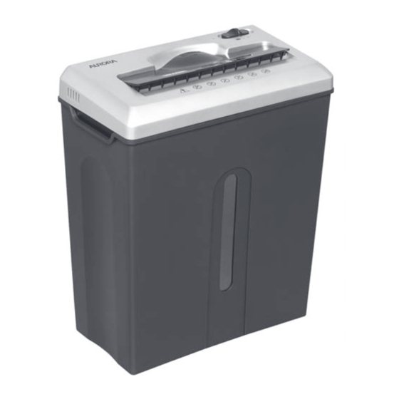 Aurora ShredSafe AU614XB Manual