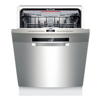 Bosch SMU6ECI74S User Manual