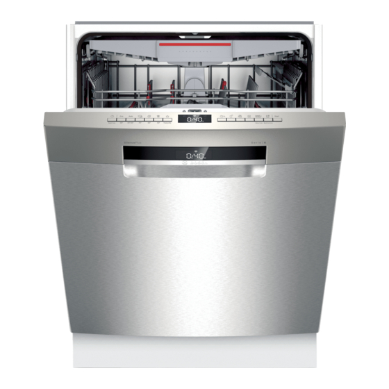 Bosch SMU6ECI74S User Manual