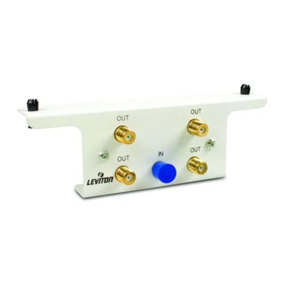 Leviton 47690-04C Installation Instructions
