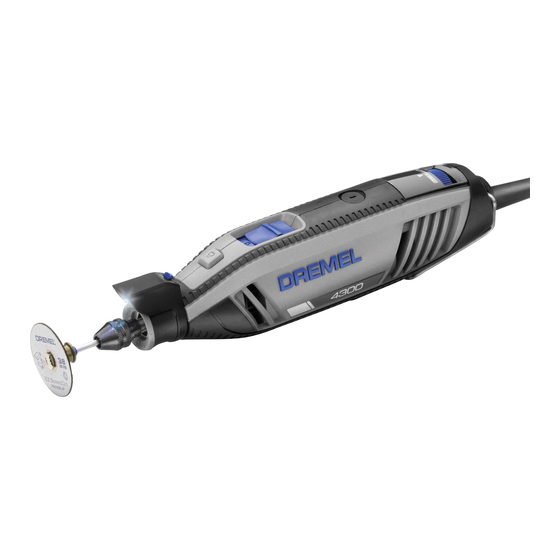 Dremel 4300 Original Instructions Manual