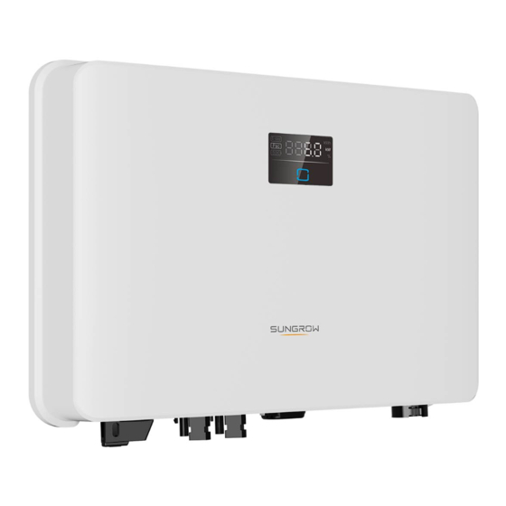 Sungrow SG3.0RS-L PV inverter Manuals