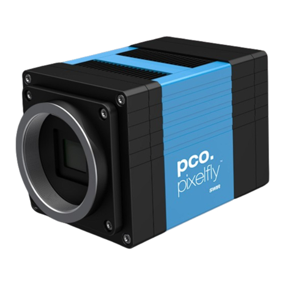 Excelitas Technologies pco.pixelfly 1.3 SWIR User Manual