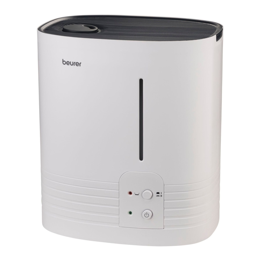 Beurer LB 55 - Air humidifier Manual | ManualsLib