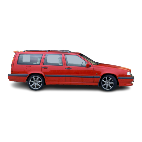 Volvo 850 Supplement Manual