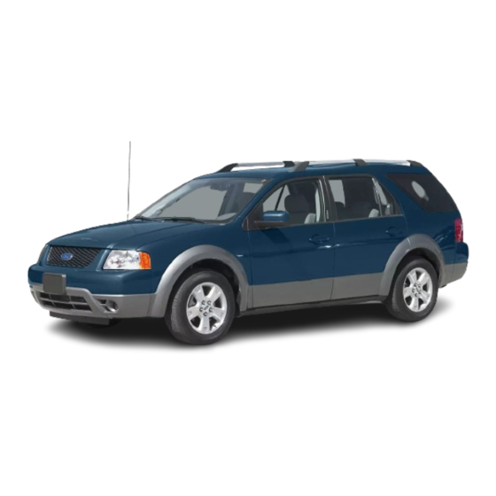 Ford 2006 Freestyle User Manual