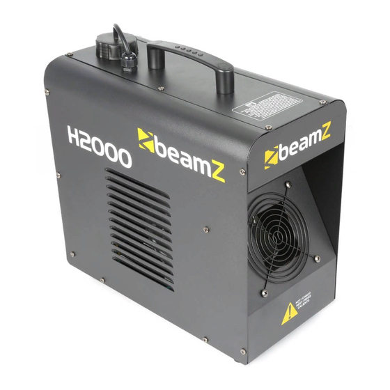 Beamz H2000 Instruction Manual