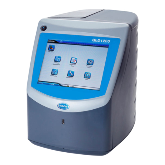 Hach QbD1200 User Manual